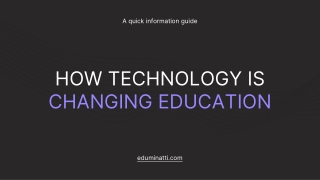 How Technology is Changing Education