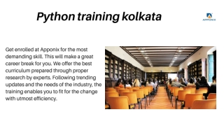 Python Training in Kolkata, Request Demo Class