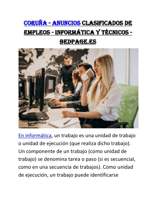 Coruña.COMPUTERJOBS