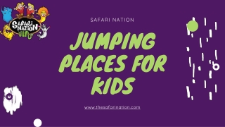 jumping places for kids