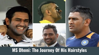 MS Dhoni The Journey Of His Hairstyles..