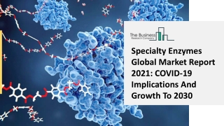 Specialty Enzymes Market Size, Demand, Growth, Analysis and Forecast to 2030