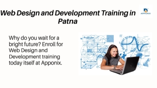 Web Designing Training in Patna - 100% Job Guaranteed, Request Demo