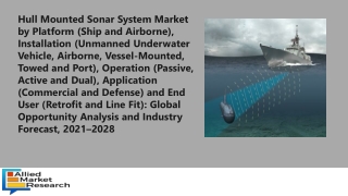 Hull Mounted Sonar System Market