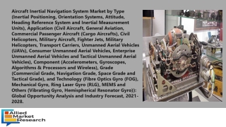 Aircraft Inertial Navigation System Market