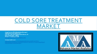 Cold Sore Treatment Market