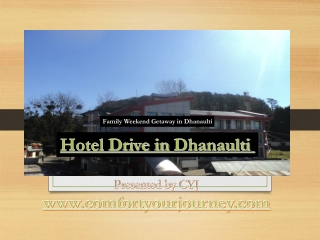 hotel drive inn dhanaulti contact number | drive inn dhanaulti