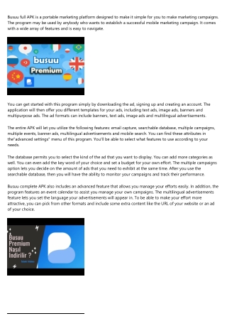 Using Busuu Full APK to Boost Your Website