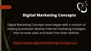 Website Design and Development Company – Digital Marketing Concepts