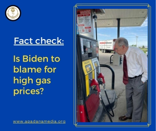 Is Biden to Blame for High Gas Prices | News Agency in Michigan USA
