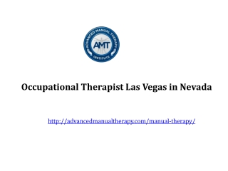 Best Occupational Therapist Las Vegas