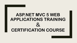 20486 Developing ASP.NET MVC 5 Web Applications