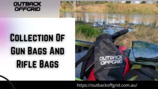 Collection Of Scoped Rifle Bags | Outback Offgrid | Shop Now