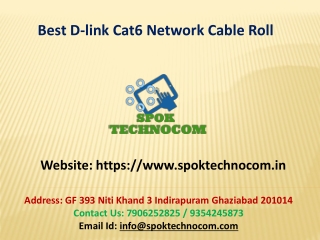 Best D-link Cat6 Network Cable Roll