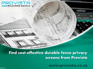 Find cost-effective durable fence privacy screens from Provista