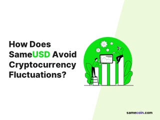 How does SameUSD avoid cryptocurrency fluctuations