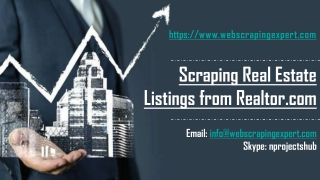 Scraping Real Estate Listings from Realtor.com