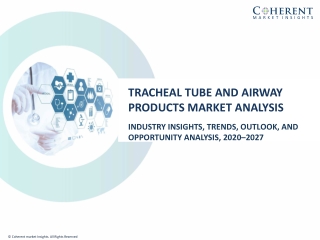 Tracheal Tube And Airway Products Market To Surpass US$ 5,331.7 Billion By 2026