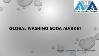 Washing Soda Market Review 2021: Growth Seen on Heavy Volume