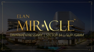 Elan Miracle Sector 84 Project Discounts, Elan Commercial Sector 84 Ongoing Offe