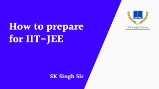 How to prepare for IIT-JEE