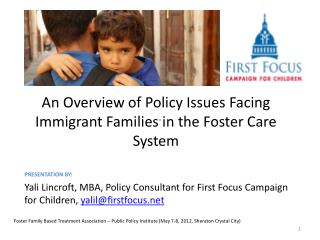 An Overview of Policy Issues Facing Immigrant Families in the Foster Care System