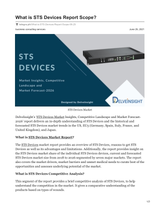 STS Devices