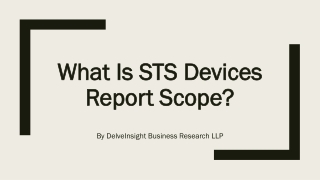 What Is STS Devices Report Scope