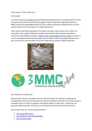 3mmc crystal^- 3mmc-online.com*