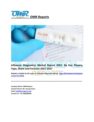 Influenza Diagnostics Market Size, Share, Industry Growth, Report 2027