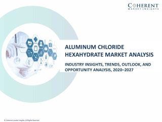 Aluminum Chloride Hexahydrate Market Size, Shares, Insights Forecast 2026