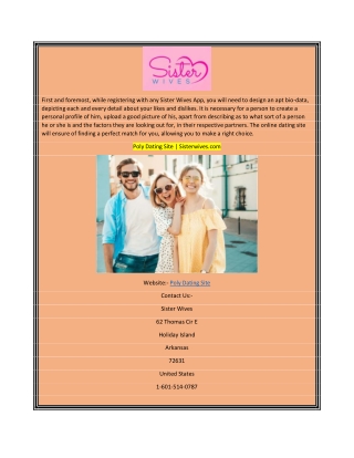 Poly Dating Site Sisterwives.com