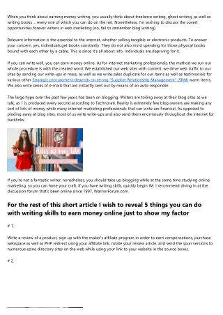 Independent Academic Essay Writers  Earn Money Online