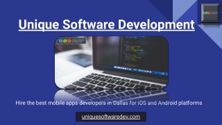 Unique Software Development Companies In Dallas Texas