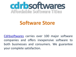 Software Store