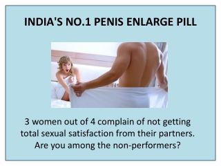 Best Penis Enlargement Medicine Ever in India