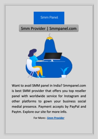 Smm Provider | Smmpanel.com