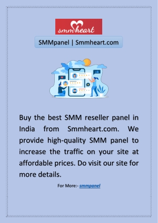 SMMpanel | Smmheart.com