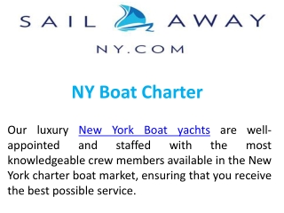 NY Boat Charter