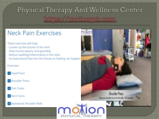 Physical Therapy And Wellness Center