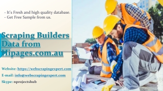 Scraping Builders Data from Hipages.com.au