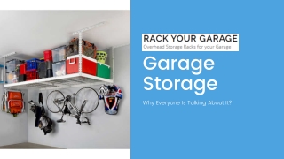 Garage Storage Importance in 2021