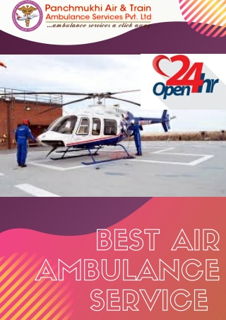 Book Panchmukhi Air Ambulance Services In Haryana with all Magnificent Support