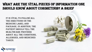 Cobimetinib in India