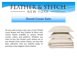 Duvet Cover Sets