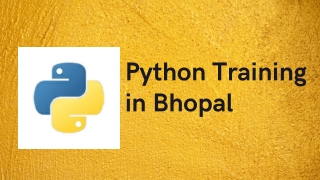 Python Training in Bhopal