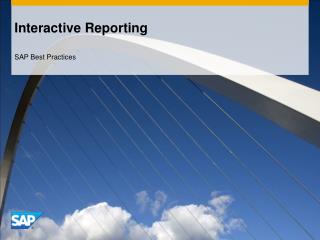 Interactive Reporting