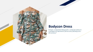 Bodycon Dress