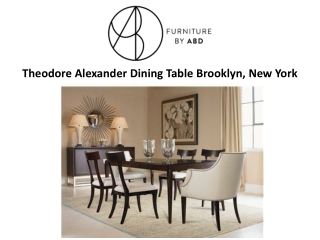 Theodore Alexander Dining Table Brooklyn, New York