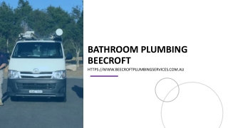 Bathroom Plumbing Beecroft